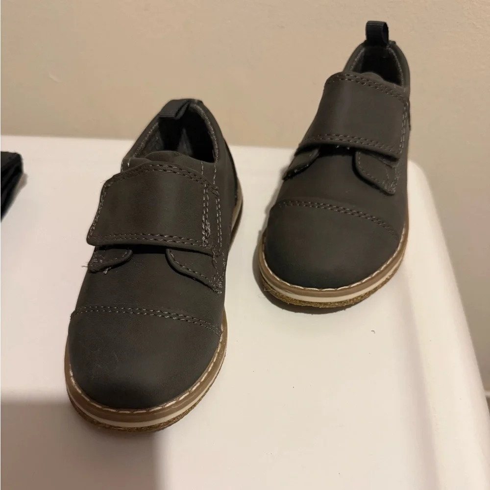 Cat & Jack Charcoal Kids Dress Shoes